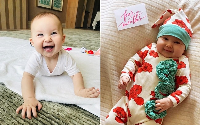 A picture of cute Rani Rose Hudson Fujikawa.